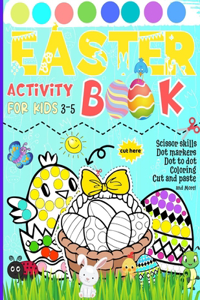Easter Activity Book for Kids 3-5
