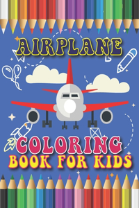 Airplane Coloring Book for Kids