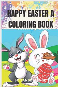 Happy Easter A Coloring Book