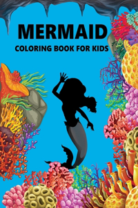 Mermaid Coloring Book For Kids