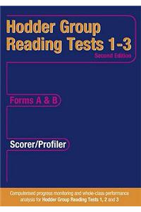 Hodder Group Reading Tests (Hgrt) II: 1-3 Scorer/Profiler CD-ROM