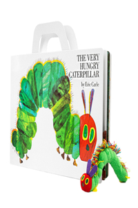 Very Hungry Caterpillar Giant Board Book and Plush Package