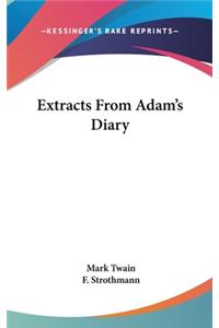 Extracts From Adam's Diary