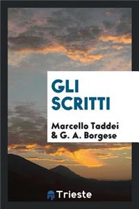 Gli Scritti Di Marcello Taddei: 1884-1908