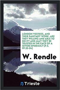 London Vestries, and Their Sanitary Work