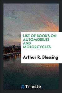 List of Books on Automobiles and Motorcycles