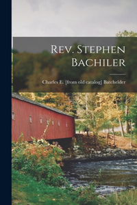 Rev. Stephen Bachiler
