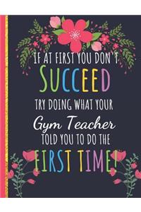 Try Doing What Your Gym Teacher Told You To Do The First Time