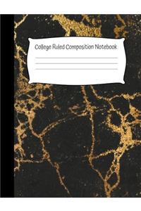 College Ruled Composition Notebook