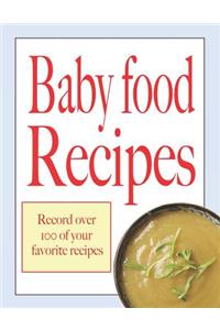 Baby food recipes