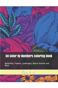 50 Color By Numbers Coloring Book