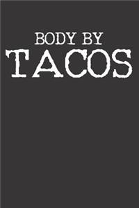 Taco Workout Fitness Humor Notebook Journal