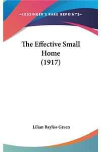 The Effective Small Home (1917)