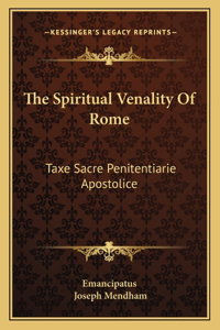 Spiritual Venality Of Rome