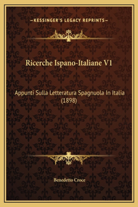 Ricerche Ispano-Italiane V1