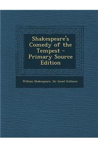 Shakespeare's Comedy of the Tempest