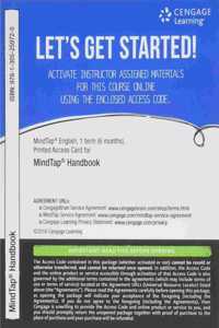 Mindtap for Cengage's English Handbook, 1 Term Printed Access Card