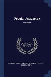 Popular Astronomy; Volume 14