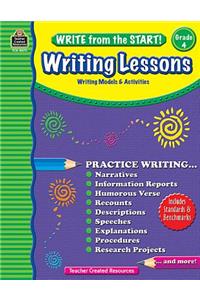 Write from the Start! Writing Lessons Grd 4