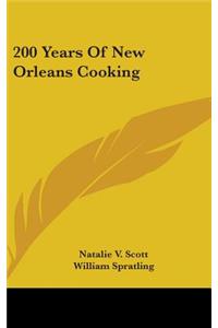 200 Years of New Orleans Cooking