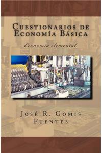 Cuestionarios de Economía Básica