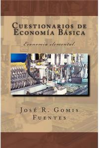 Cuestionarios de Economía Básica