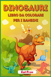 Dinosauri Libro Da Colorare Per I Bambini