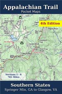 Appalachian Trail Pocket Maps - Southern States