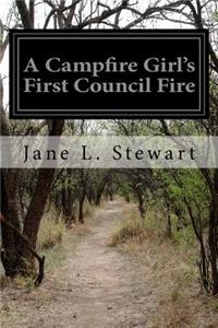 Campfire Girl's First Council Fire