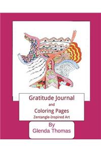 Gratitude Journal and Coloring Pages
