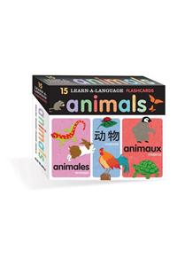 Learn-A-Language Flash Cards: Animals