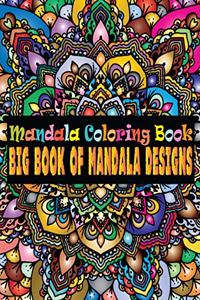 Mandala Coloring Book Big Book Of Mandala Designs
