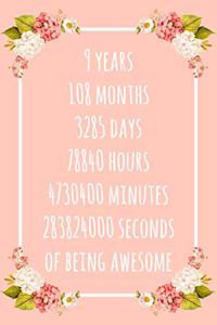 9 Years of Being Awesome