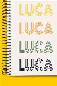 Name LUCA A beautiful personalized