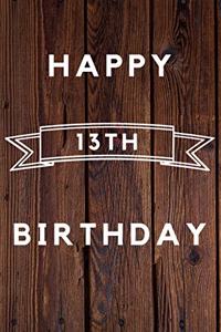 Happy 13th Birthday