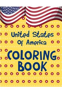 United States Of America Coloring Book