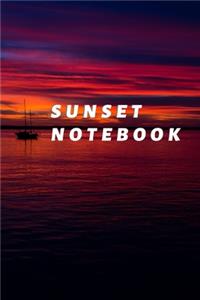 Sunset Notebook