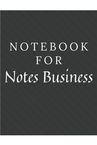 Notebook For Notes Business