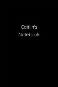Caitlin's Notebook