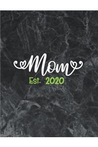 Mom Est. 2020: Pregnancy Journal 40 week pregnancy journal for moms