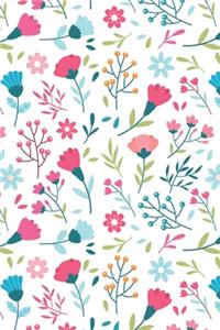Colorful Flowers Decorative Background