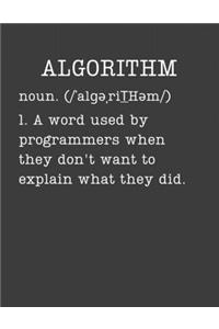 Algorithm