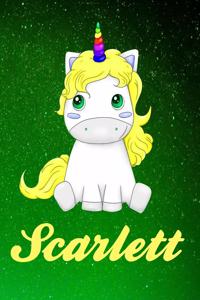 Scarlett Personalized Name Journal
