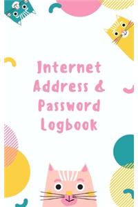 Internet Address & Password Logbook