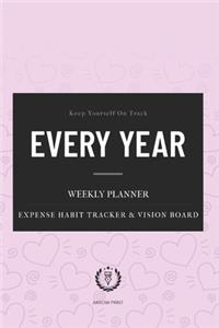 Every Year Weekly Planner