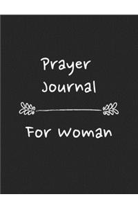 Prayer Journal for Woman