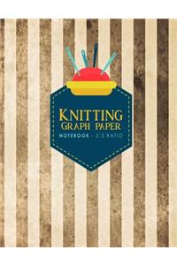 Knitting Graph Paper Notebook - 2
