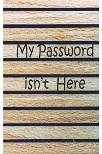 My password isn't here