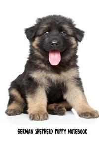 German Shepherd Puppy Notebook