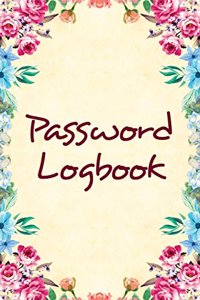 Password Logbook for Seniors to Keep Track of Usernames & Passwords